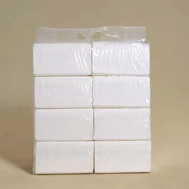 15 jin 80 paquetes de papel crudo envasado de papel crudo doméstico caja de extracción de papel al por mayor toallas domésticas comerciales para mujeres y niños