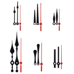 塑胶指针挂钟指针儿童玩具钟指针教学指针DIY钟十字绣钟指针