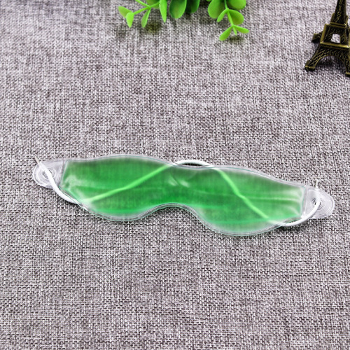 Amazon pvc cooling sleep blackout ice crystal eye mask summer cooling hot and cold compress gel ice eye mask wholesale