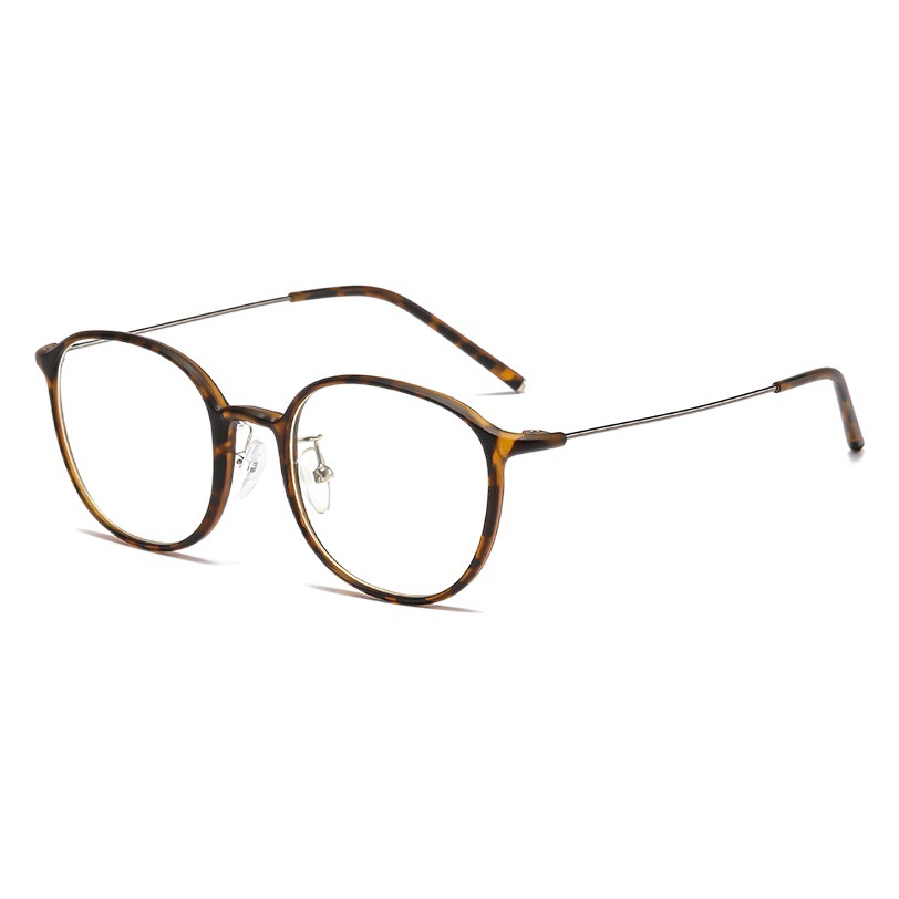 Gafas de presbicia portátiles marco retro redondo rojo neto hombres y mujeres de mediana edad y ancianos gafas de teléfono móvil anti-luz azul gafas de presbicia