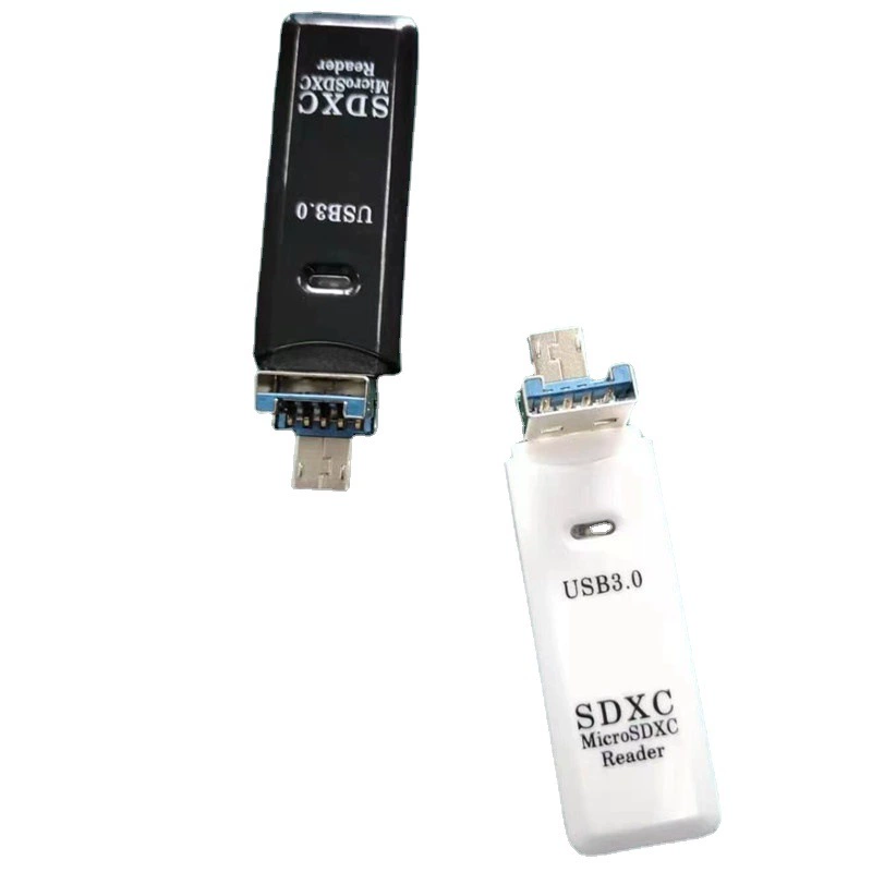 USB3.0 кард-ридер многофункциональный, SD + TF двухв-одном для мобильного V8 и компьютера, комбинированный кард-ридер