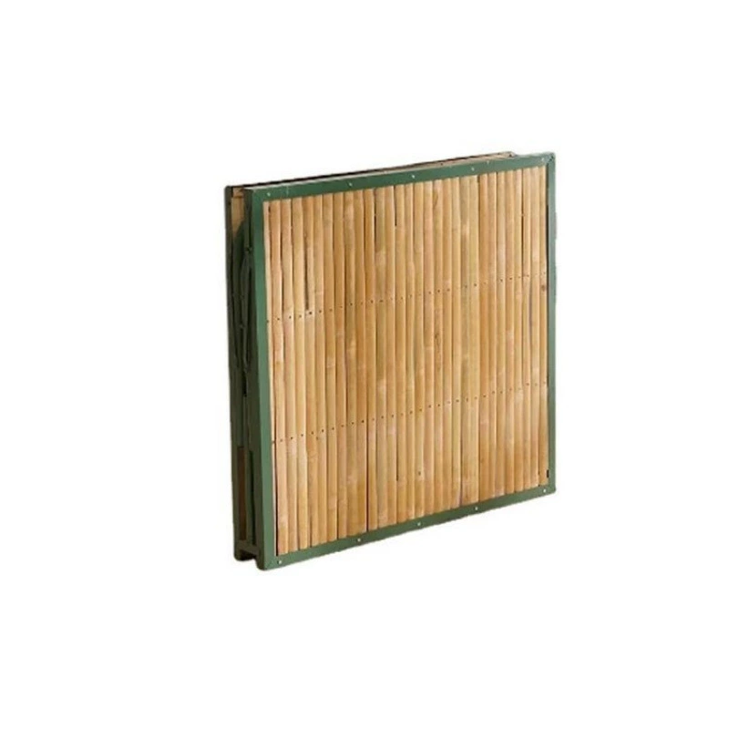 Бамбуковая кровать для гражданских служб, спасательных работ при стихийных бедствиях, однослойная железная рама, жесткая доска, спасательная бамбуковая кровать