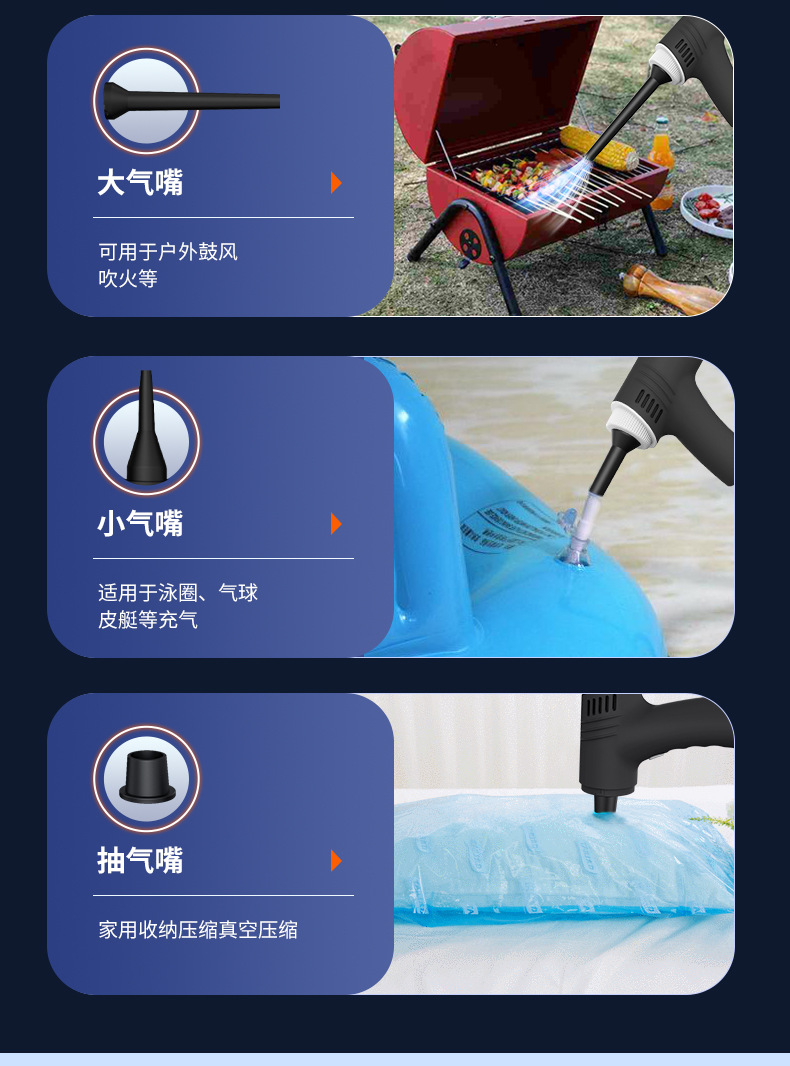 Wireless Car Vacuum Cleaner USB Charging Handheld Car Supplies Portable Small Home High Power Vacuum Cleaner