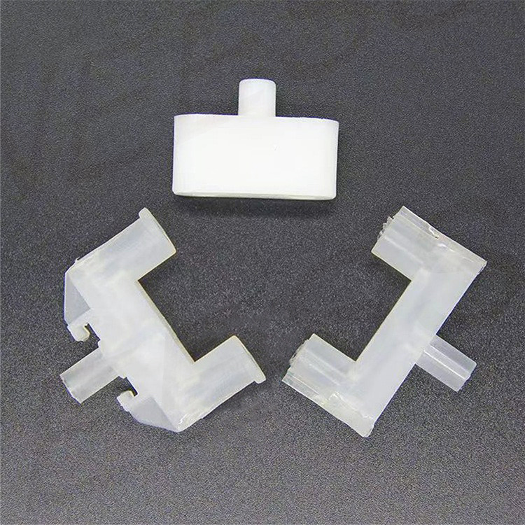 小三通接头混合管U型直三通 AB胶混合管转接头点胶卡口位三通