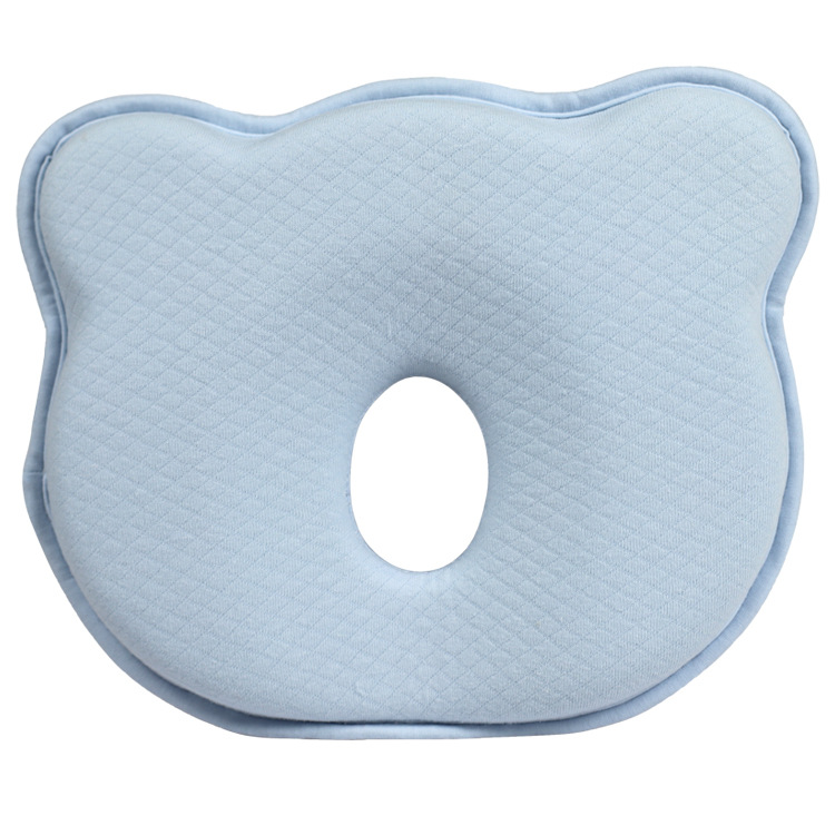 En stock bebé que forma la almohada de espuma de memoria almohada núcleo niños recién nacidos cabeza anti-Desviación Corrección almohada bebé suministros maternos e infantiles