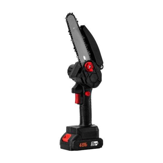 4inch 6inch Mini Brushless Lithium Electric Chain Saw Household High-power Handheld Rechargeable Lithium Saw One-handed Logging Saw
