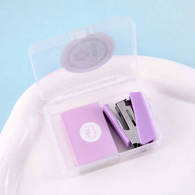 스테이플러 + 스테이플러 (보라색)