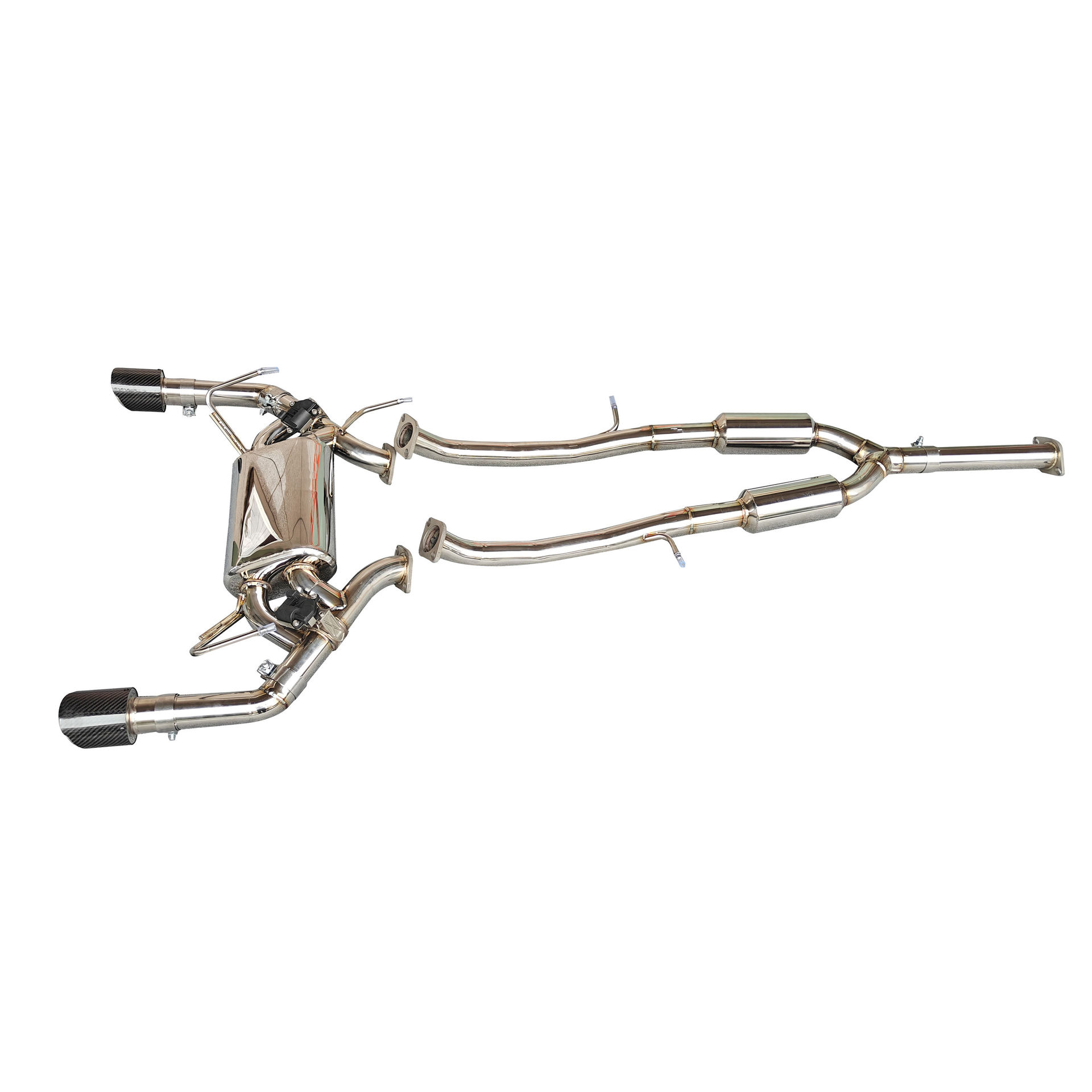 Suitable for Infiniti G37 3.7L V6 2007-2015 with valve catback remote control catback exhaust