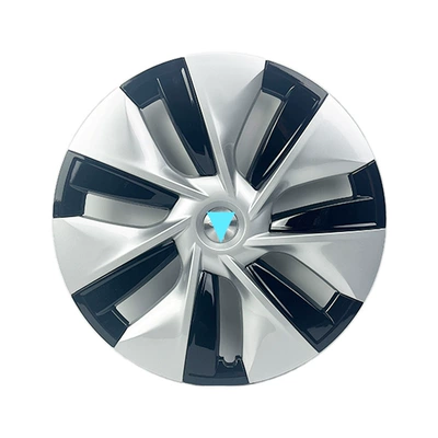 Hub cover – Tire Cap Cyclone Color Black - 19y-old-style-edged-model-black-silver-model-with-one-hub-cap