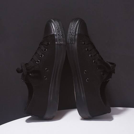 Men's Shoes 2025 New Canvas Shoes Men's Korean Style Trendy Shoes Men's All-match Low-top Casual Board Shoes for Men