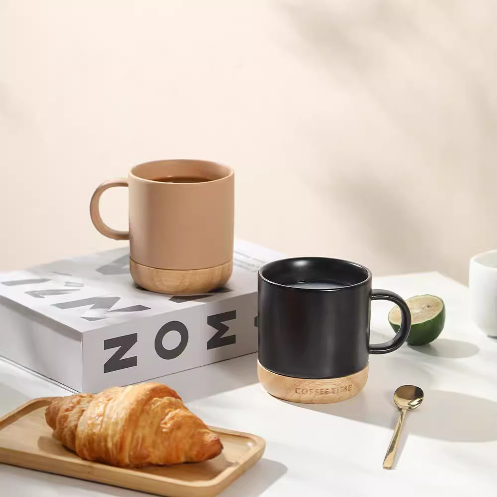 Taza de cerámica Taza de oficina negocio creativo regalo simple