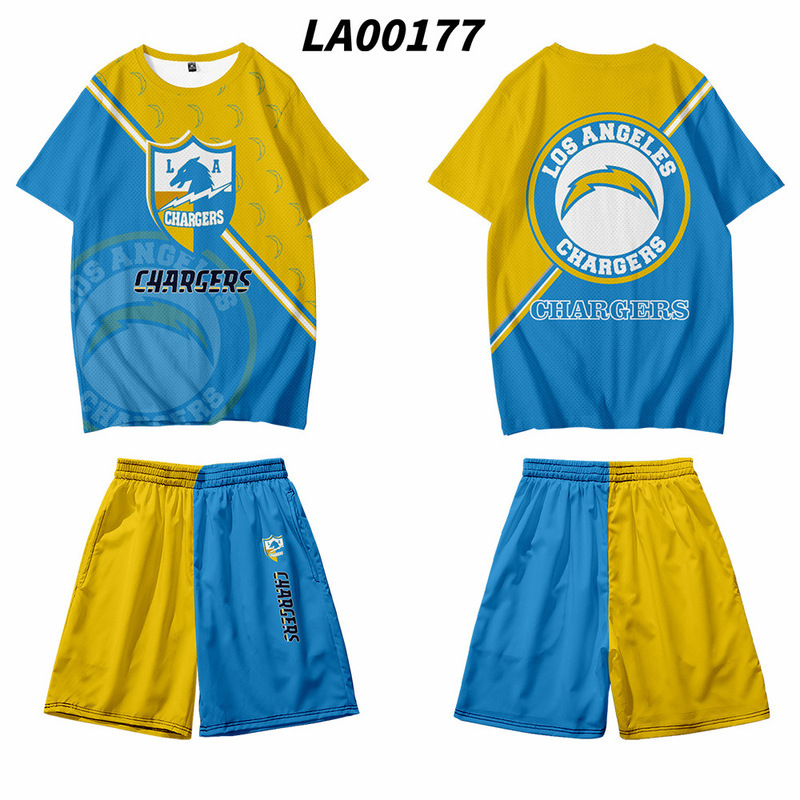 2021 traje de equipo uniforme de la NFL impresión digital impresión digital pantalones cortos de manga corta para hombres y mujeres todos los días se pueden fijar Z