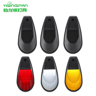 Blackened cover 6LED roof Light Side width Light Truck Side Marker Light DC12-24V