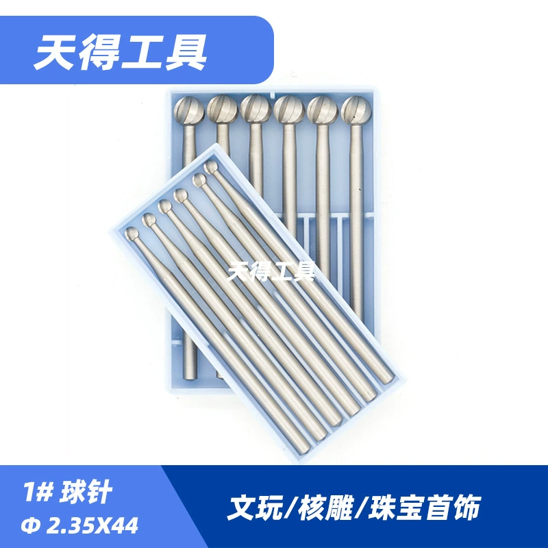 2,35 шариковая игла волновая игла Электрический разделочный нож поворотный напильник игла волна слоновой кости оливковый сердечник резьба полый синий ящик зубной нож