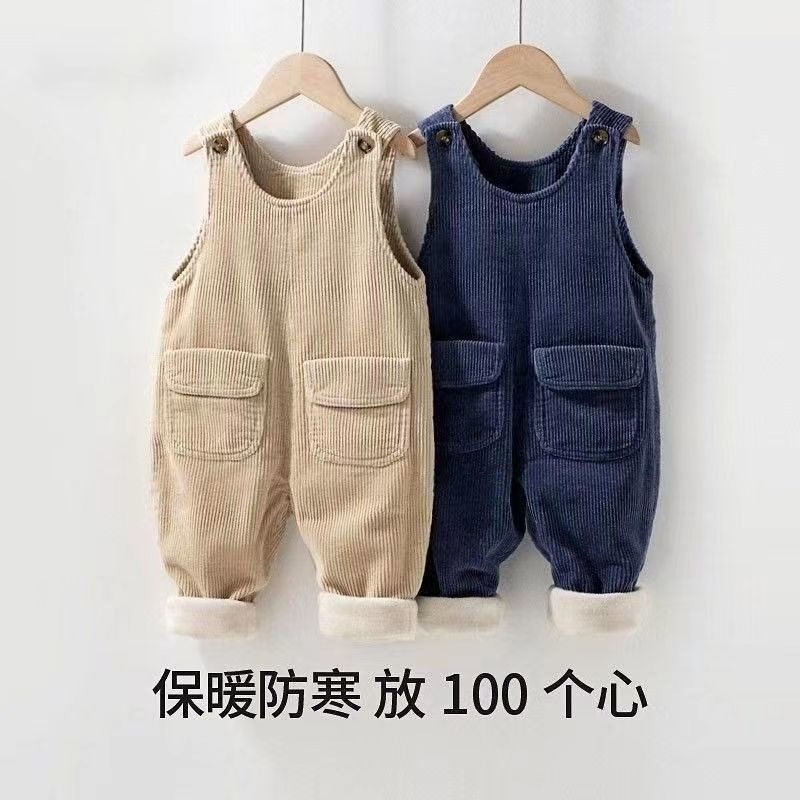 Children's corduroy overall