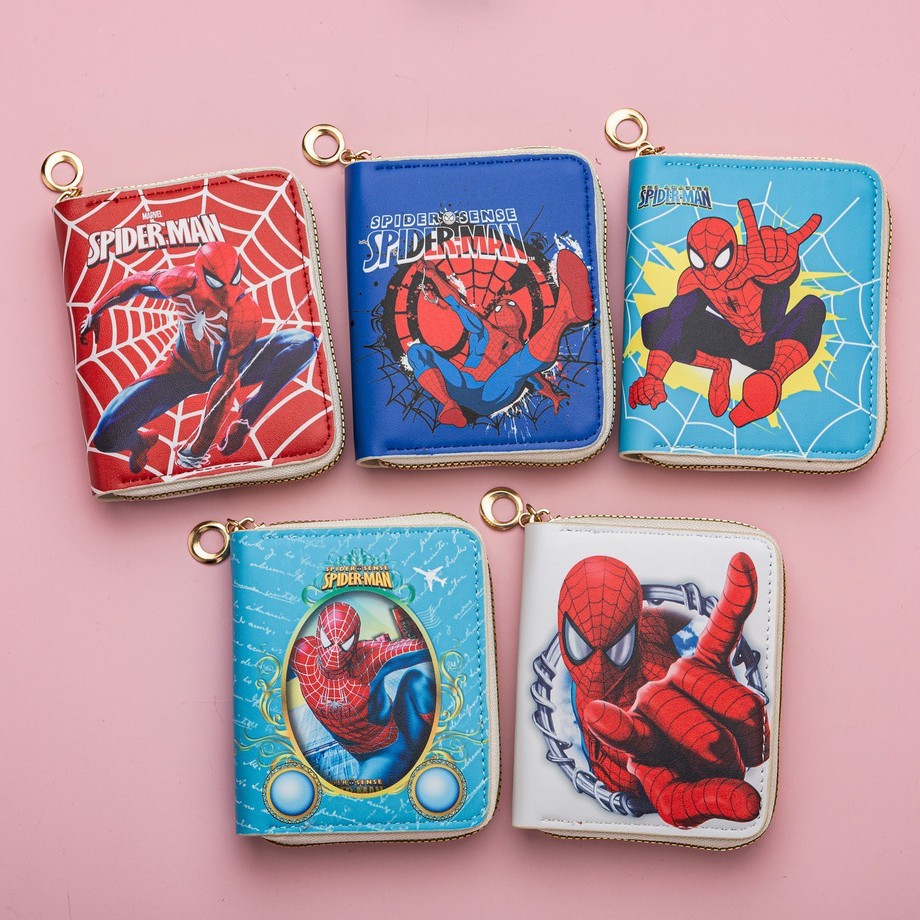 (Cross-border trading), short cartoon wallet with zipper, handheld card holder