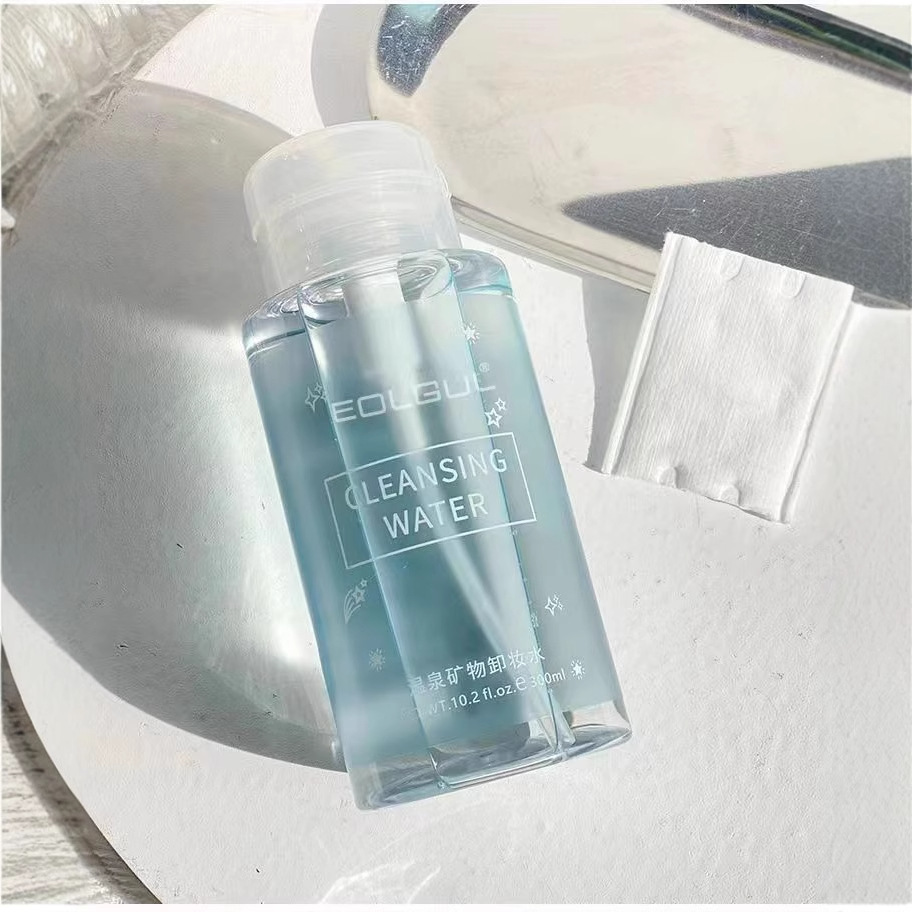 Hot Spring mineral removedor de maquillaje tipo de prensa de aminoácidos suave limpieza removedor de maquillaje piel sensible especial fábrica al por mayor