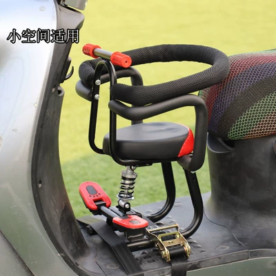 for Electric Motorcycles and Small Spaces, Child seat shed