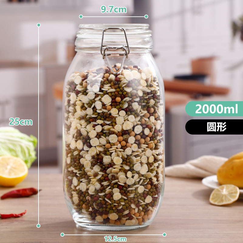 2000ML 라운드; 투명