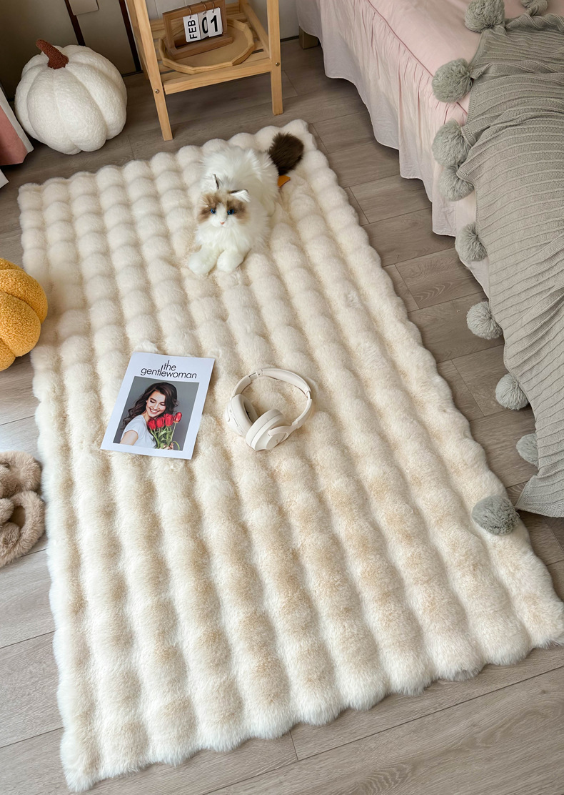 Full Carpet Coverage Commercial Mat, Ins-Style Ink Wash Study Atmosphere Rug, Light Luxury Floor Mat, Light Luxury Carpet, Light Luxury Wool Rug for Bathroom