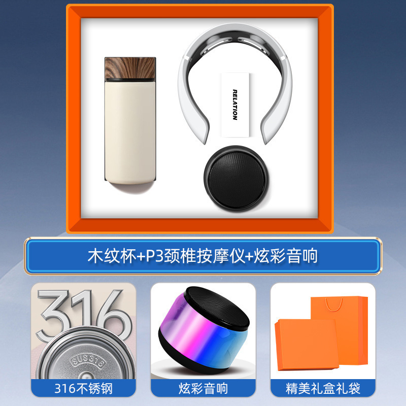 Juego de regalo de empresa Taza termo inteligente souvenirs Logotipo personalizado práctico para enviar a los clientes regalos de eventos de apertura