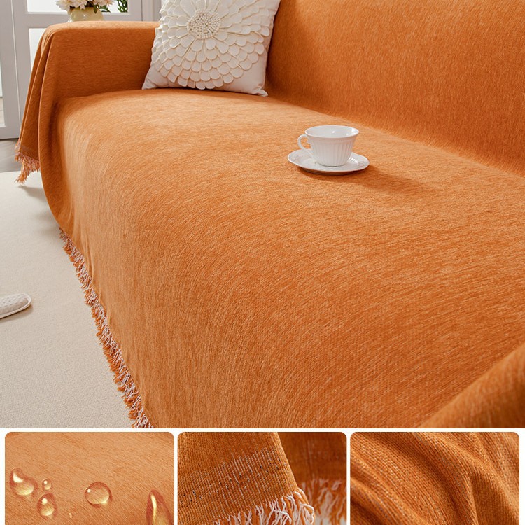 2023 nueva espiga sofá toalla cubierta de tela sofá cojín cuatro estaciones universal de alto grado cubierta completa doble cubierta manta