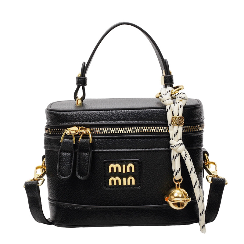 Caja portátil de alta gama transfronteriza pequeña bolsa cuadrada mujer 2025 nueva moda coreana bolso de mensajero de un solo hombro