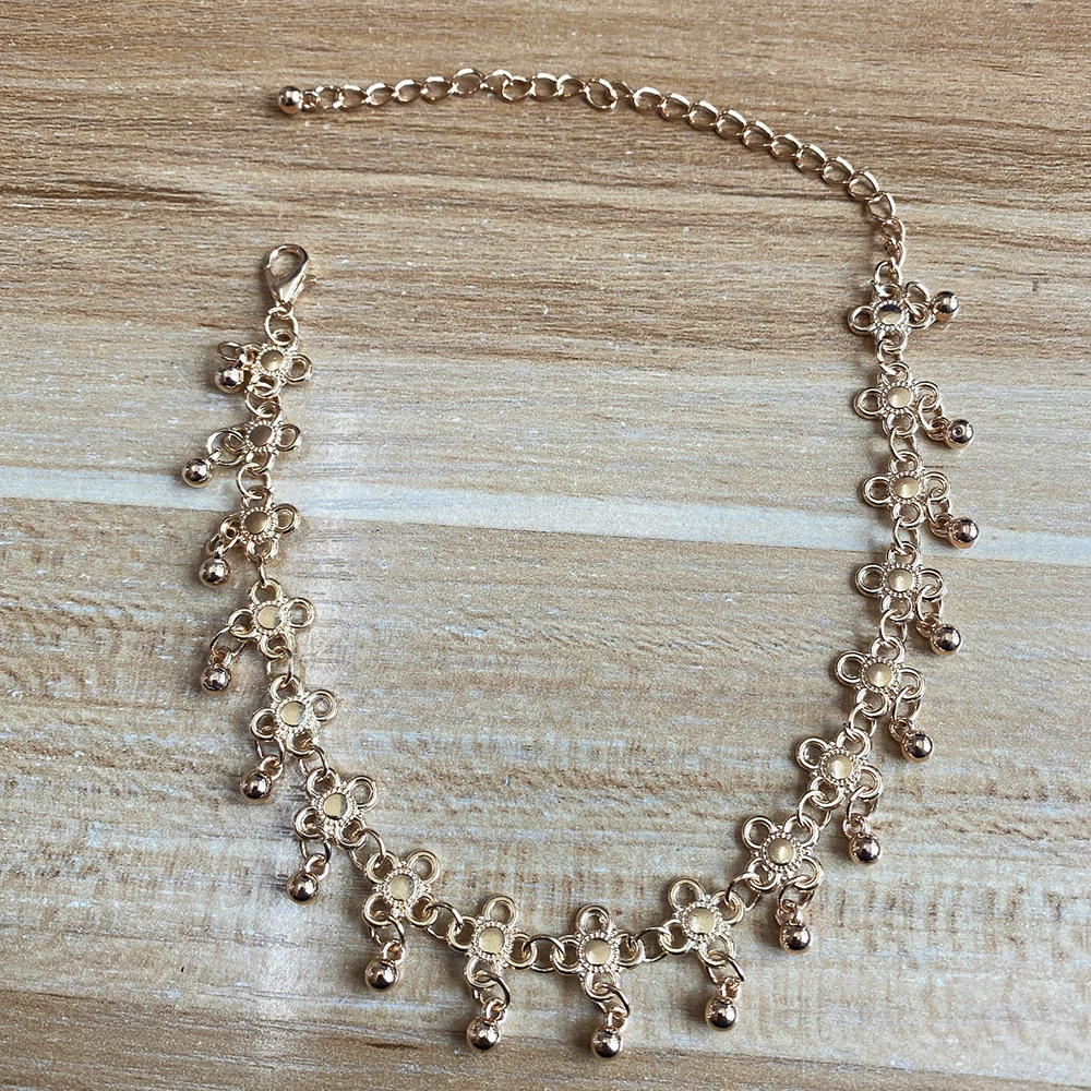 ANKLE Bracelet Toe Chain, Boho European Style, Dangle Charms, 18.3 cm