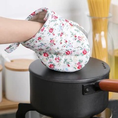 フジサキ日本輸入厚手パーマ防止手袋女性家庭用ベーキングオーブンレンジパーマ防止断熱手袋