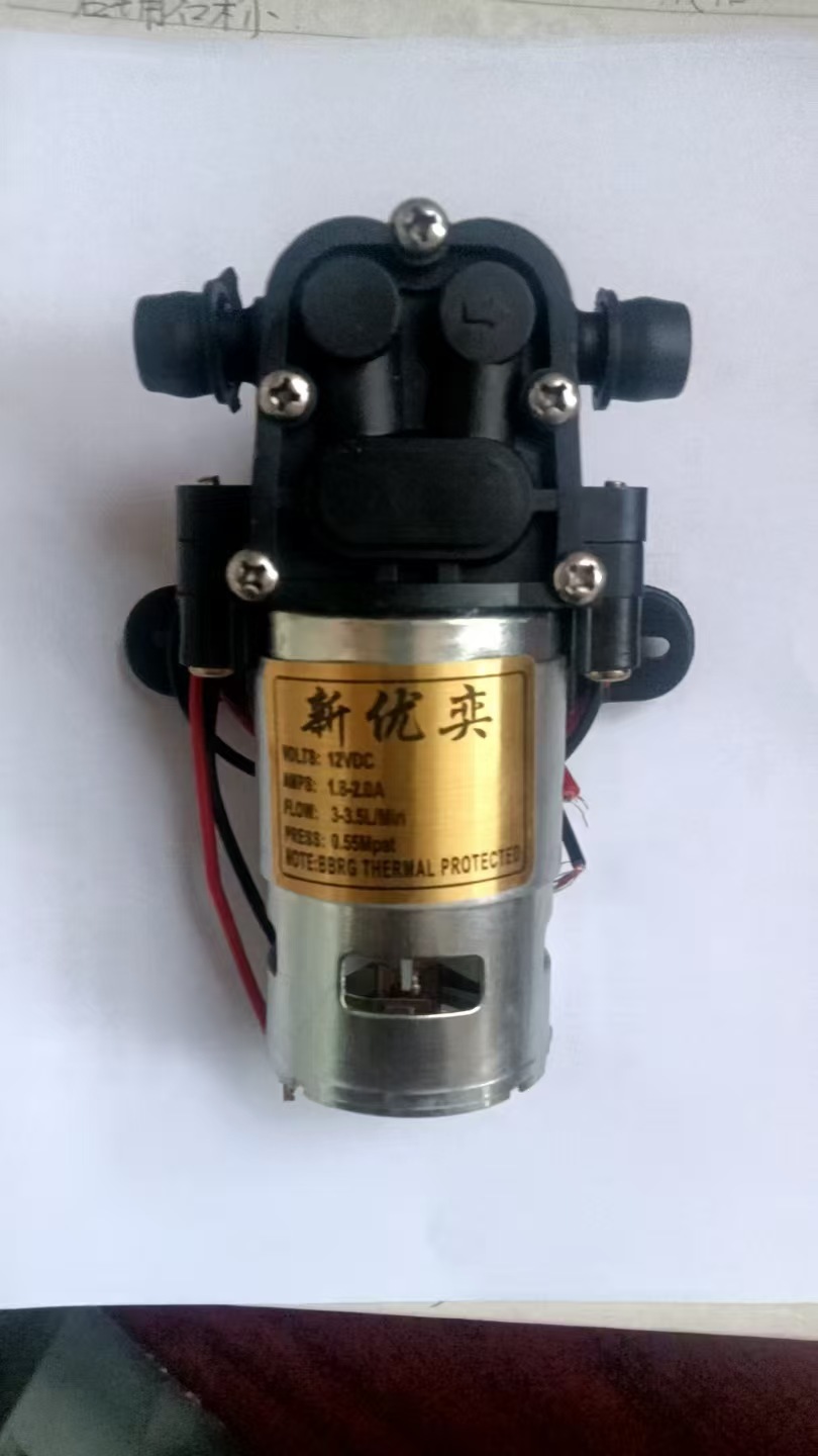 Pulverizador eléctrico agrícola bomba de agua bomba de diafragma 12V pulverizador de alta potencia bomba de agua especial bomba de agua eléctrica de alta presión
