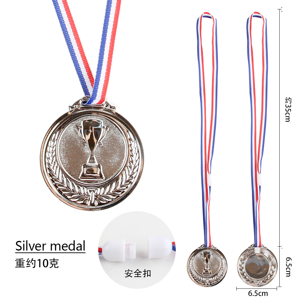 Trofeo medalla olivo Super Bowl Copa del Mundo fútbol trigo oreja medalla de oro campeón Copa plástico deportes Juegos Accesorios de recompensa