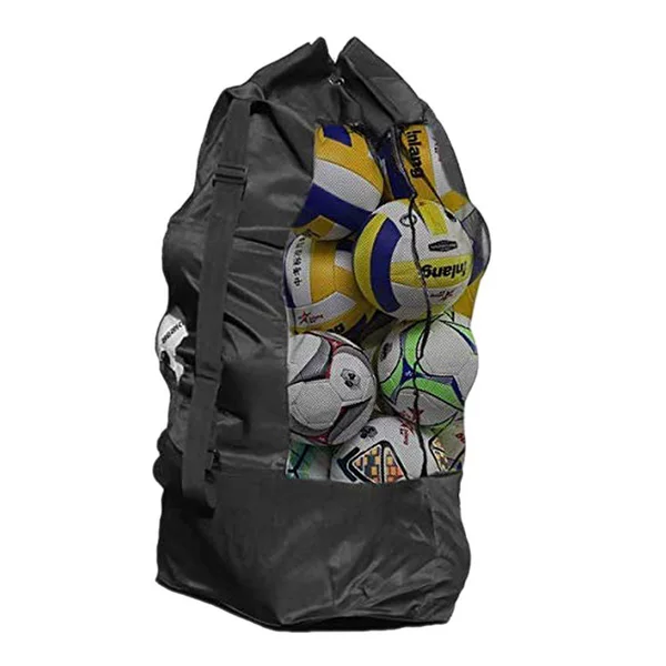 Factory direct large football bag basketball net bag thickened basketball bag sports bag basketball storage bag