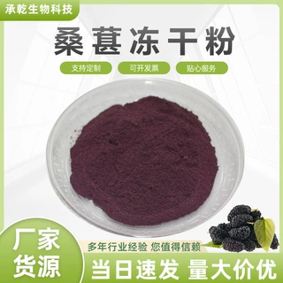 桑葚冻干粉  冻干桑葚粉 桑葚粉 桑葚花青素 1KG起 厂家包邮