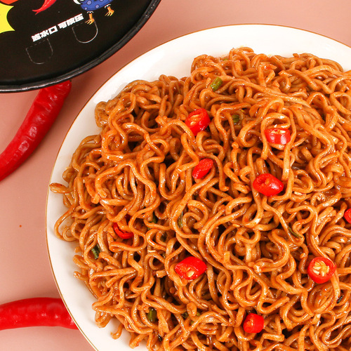 Fun-Filled Youhu Turkey Noodles, Buckwheat Noodles—Wholesale Whole-Case Instant Noodles, Ramen, Scallion-Oil Stirred Noodles, Internet-Famous Quick Meals for Late-Night Snacks