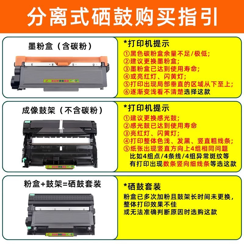 Совместимый порошковый бокс Brother TN2325 DCP7080D 7180dn MFC7380 7480d 7880dn 2260D