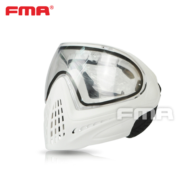 FMA F1全脸防护面罩双层镜片彩弹Paintball竞技运动团建FM-F0009