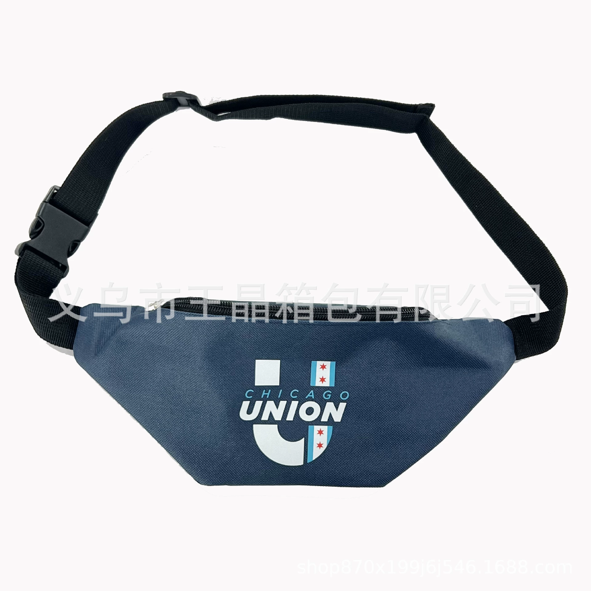 厂家专业定制牛津布腰包 600D腰包 帆布腰包广告促销腰包定制logo