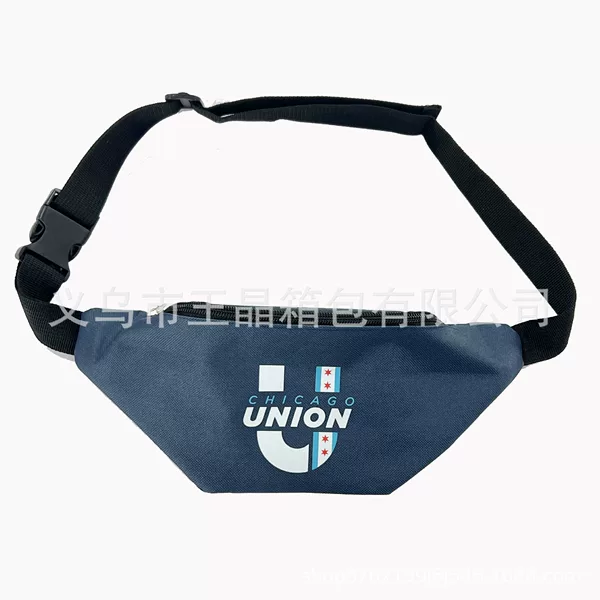 Manufacturer Professionally Customizes Oxford Cloth Waist Bag 600D Waist Bag Canvas Waist Bag Advertising Promotion Waist Bag Custom Logo