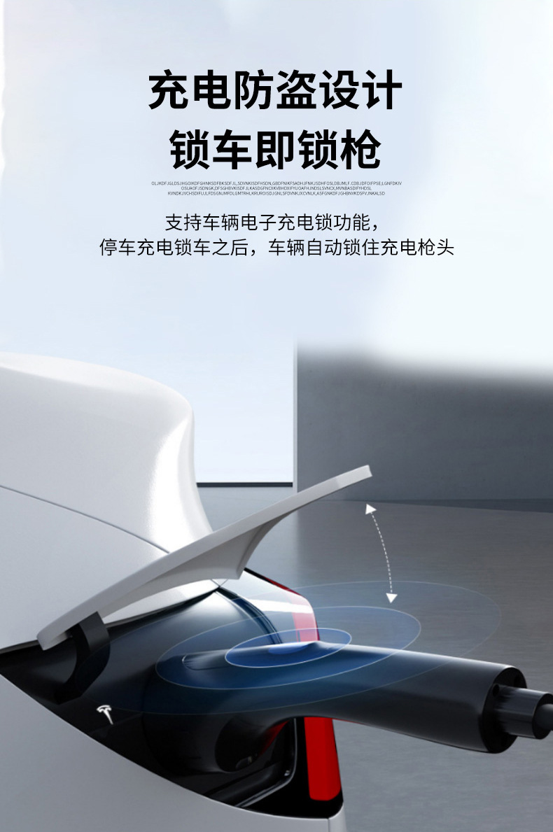 7Kw Ac Charging Station (Single Gun) 3C Certified Universal New Energy Electric Vehicle Commercial Charger for Residential Areas