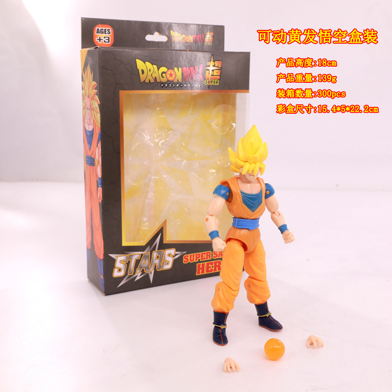 Dragon Ball adornos hechos a mano venta al por mayor Dragon Ball conjunto móvil adornos hechos a mano Vegeta Super Four Wu