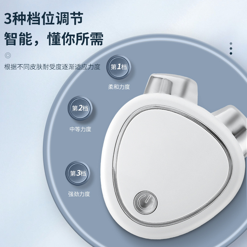 国境を越えた人気の微電流美容器具旅行ポータブル充電式双頭マッサージャー USB ダブルローラーマッサージャー|undefined