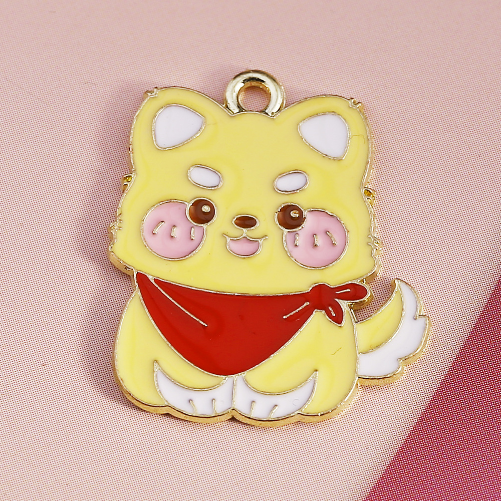 귀여운 노란 개