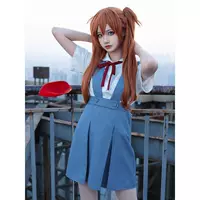 В наличии матовый синий костюм для косплея EVA Neon Genesis Evangelion Rei Ayanami, полный комплект для косплея.