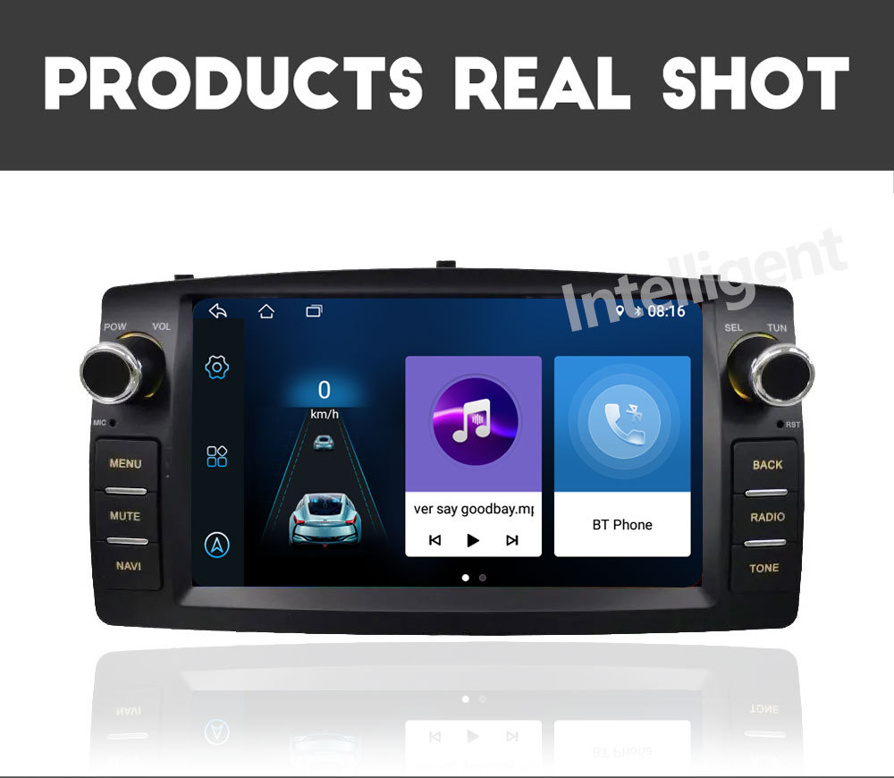 Suitable for Toyota Corolla/Byd F3 Car Android Gps Navigator and Car Central Control Bluetooth All-In-One Device