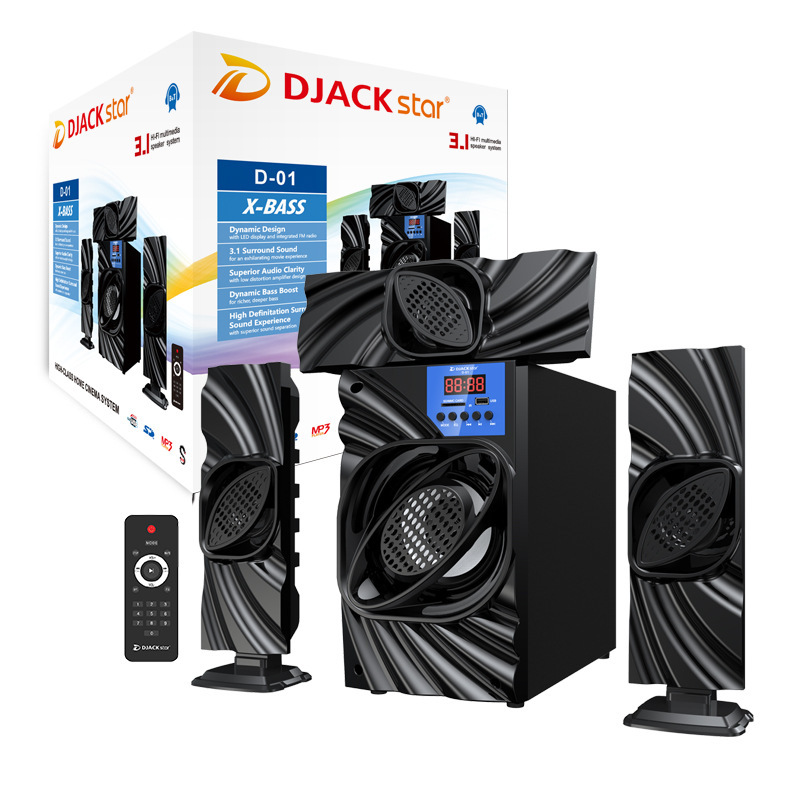 3.1 Audio English Packaging Bluetooth Home Theater Hifi Speaker Cross-Border Factory Wholesale 3.1 Audio English Packaging Bluetooth Home Theater Hifi Speaker Cross-Border Factory Wholesale