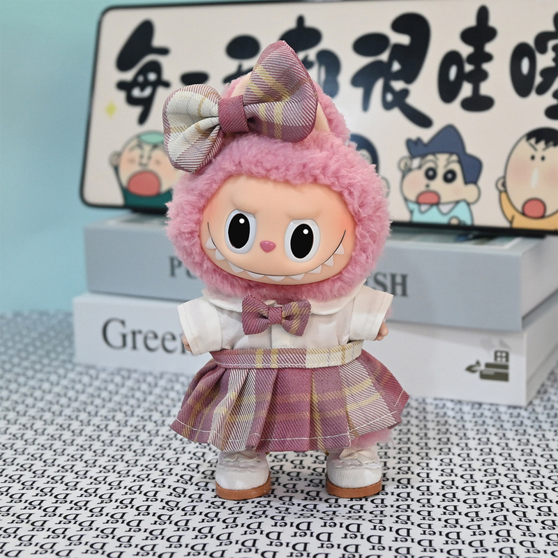 洋服のみ】17cmビニール人形服ラブ布ペンダントぬいぐるみコート花柄スカート服人形人形服|undefined