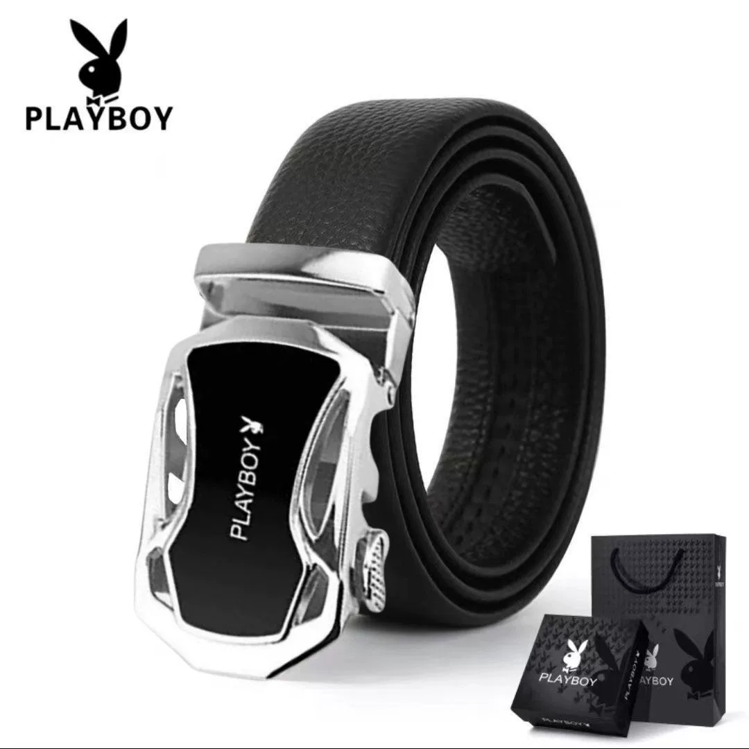 Playboy, мужской ремень, универсальная трендовая прочная пряжка, мужской стиль