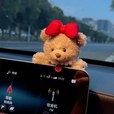 accessories car supplies screen, Car ornaments - foreign-style-bear-screen-ornaments-5