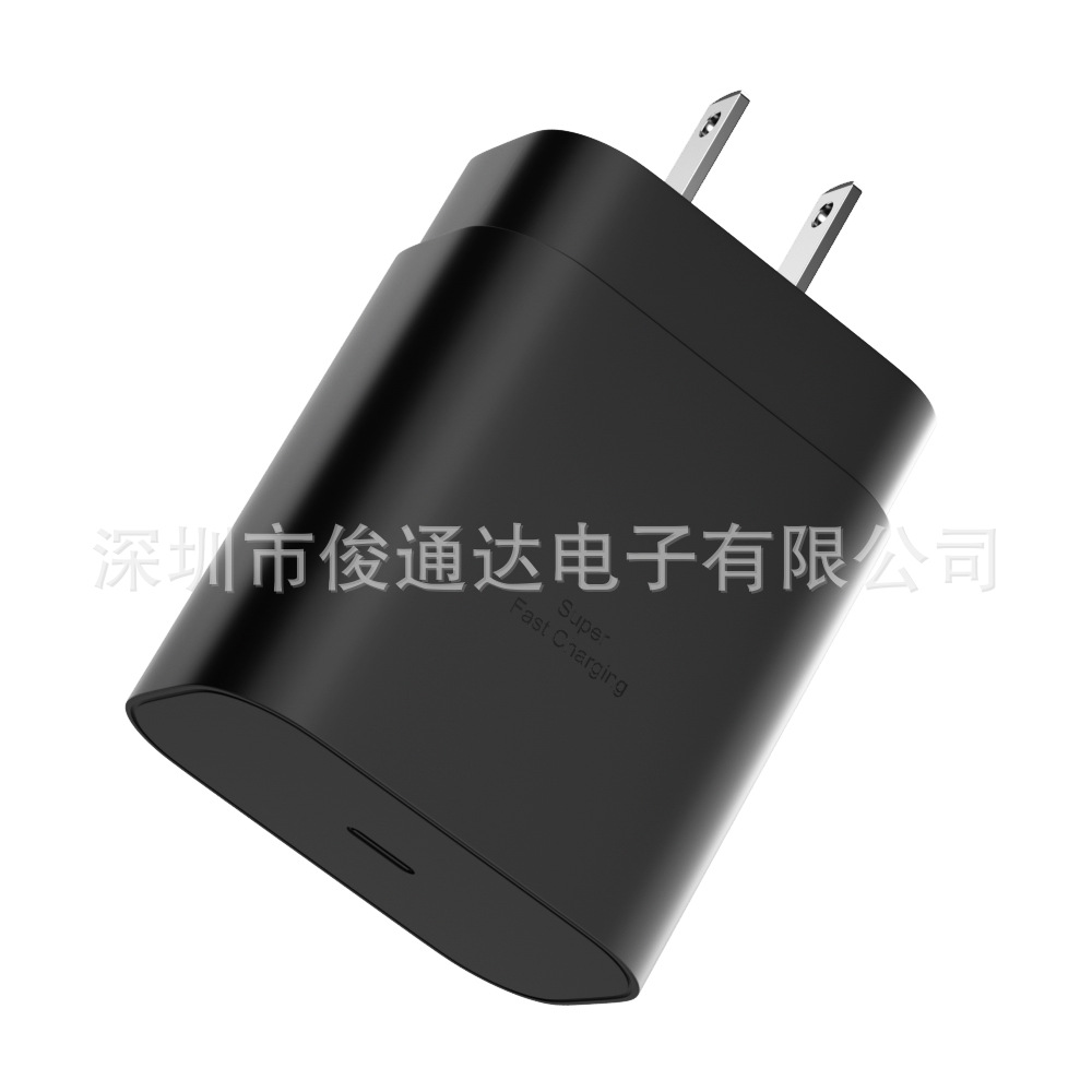 Aplicable Samsung PD25W estándar americano estándar europeo cabezal de carga ultrarrápida S25 cargador de teléfono móvil S22 estándar australiano cabezal de carga rápida