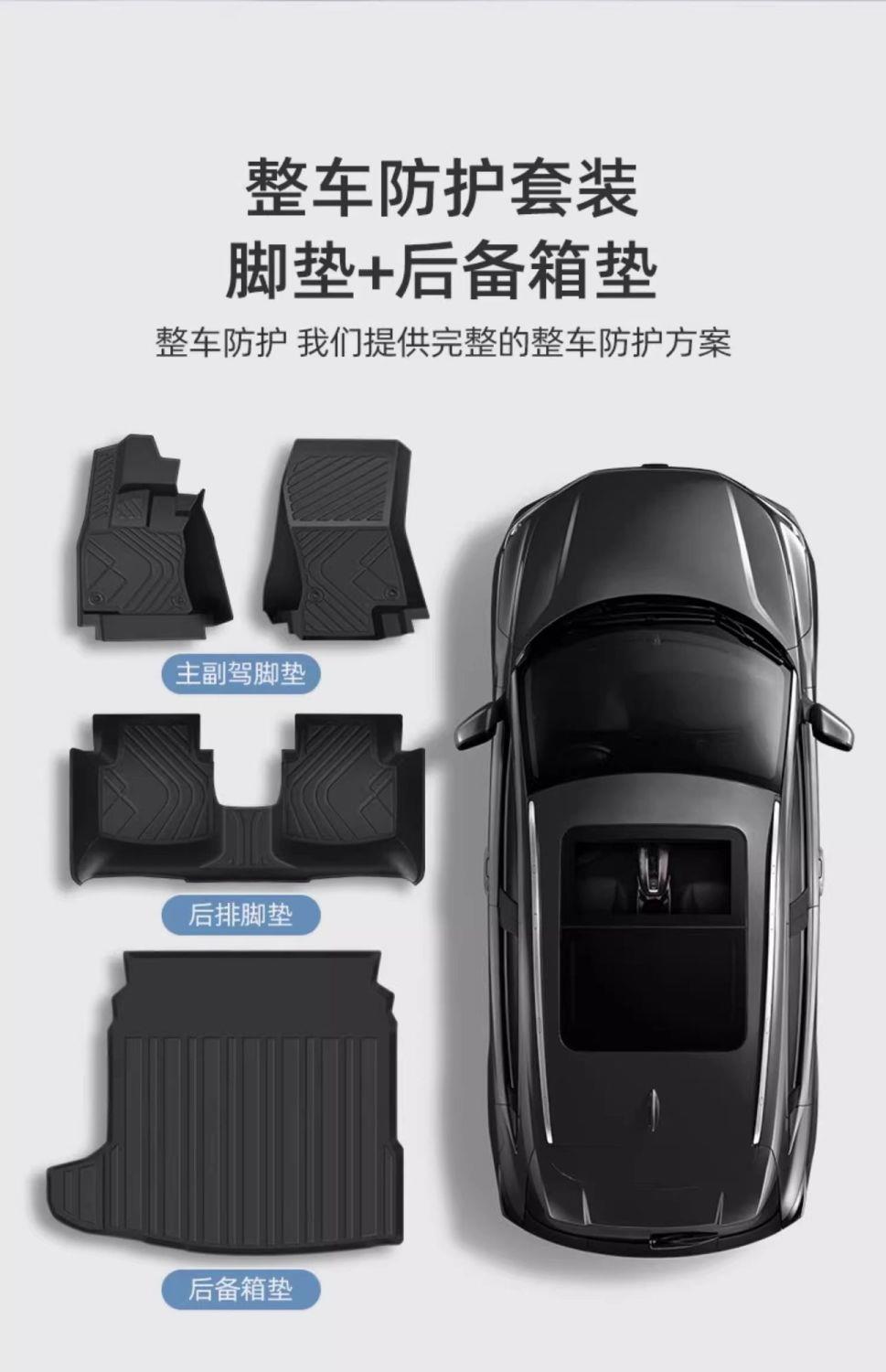 Suitable for Honda XRVTPE car models: upgraded 3D textured, non-slip, fully enclosed, waterproof, wear-resistant, environmentally friendly, and odorless floor mats